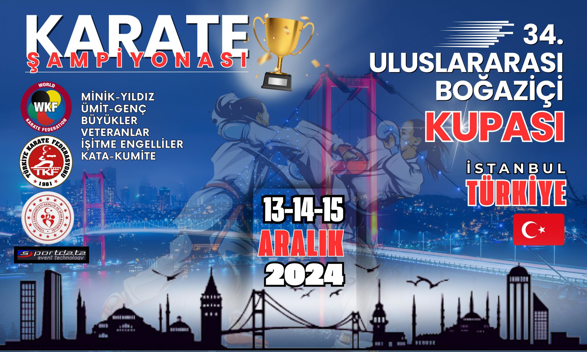 34. ULUSLARARASI BOĞAZİÇİ KARATE TURNUVASI